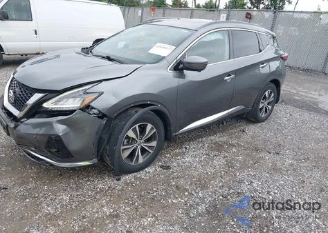 2019 Nissan Murano Sv from USA, damaged, VIN 5N1AZ2MSXKN137207